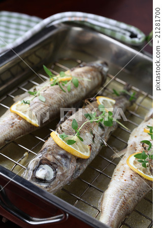 Baked trout Baked trout 21281700