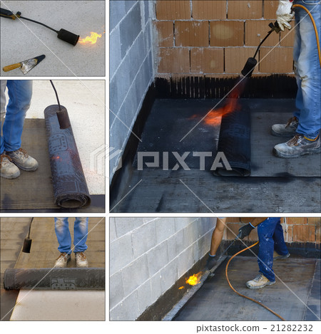 Collage bitumen roofing felt roll Collage bitumen roofing felt roll 21282232