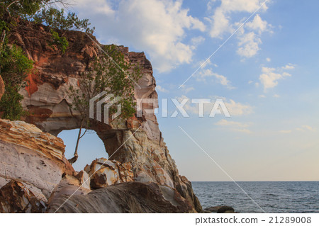 Beautiful cliffs and basalt rocks in Andaman sea Beautiful cliffs and basalt rocks in Andaman sea 21289008