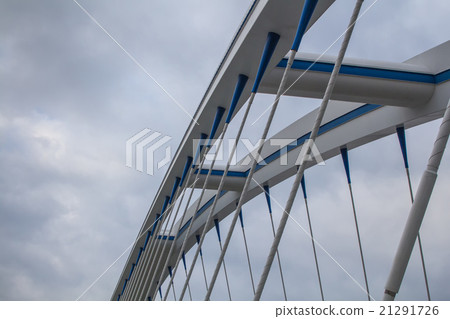 Details of a modern bridge construction 21291726