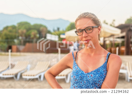 beautiful woman on the beach beautiful woman on the beach 21294162