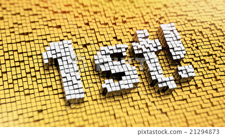Pixelated 1st 21294873