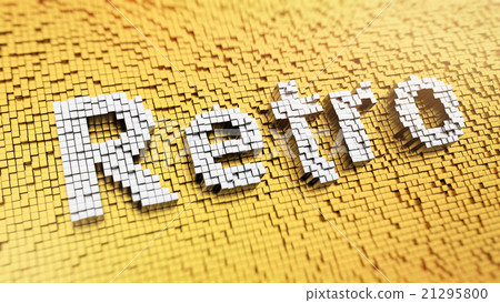 Pixelated Retro 21295800