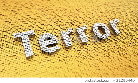 Pixelated Terror - Stock Illustration [21296440] - PIXTA