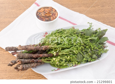 Thai Food of Delicious Neem with Sweet Sauce 21299801