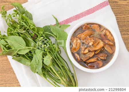 Thai Food of Neem Served with Sweet Sauce 21299804