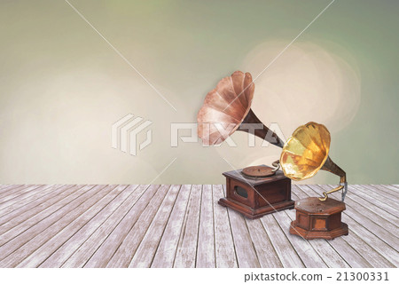 Vintage phonograph, record player, gramophone 21300331