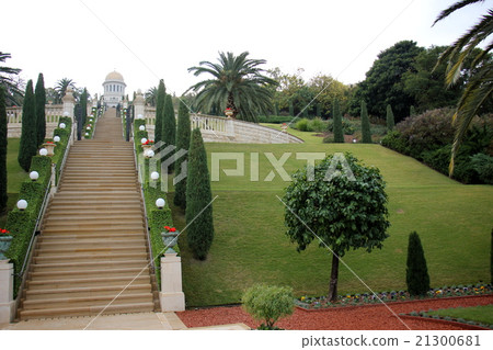 Bahai Gardens in Haifa 21300681