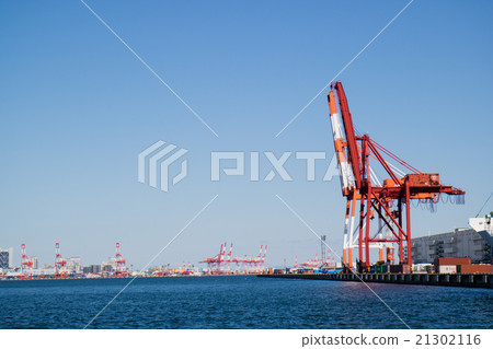 神戶港島的大型艦隊 21302116