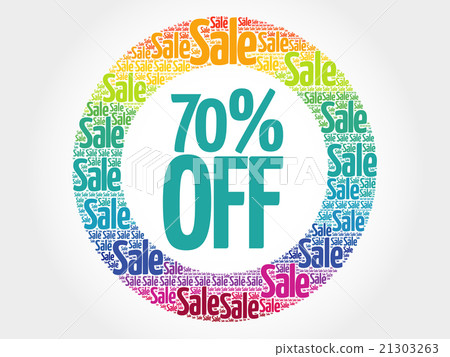 70% OFF stamp words cloud 21303263