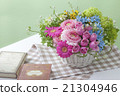 Book and flower basket 21304946