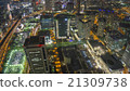 yokohama night cityscape skyline,Japan 21309738