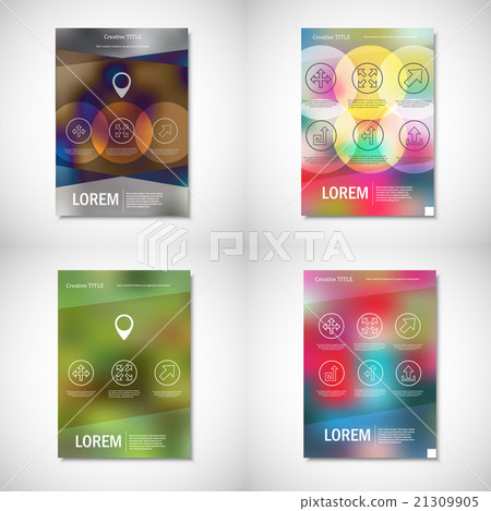 Business brochure design vector template Business brochure design vector template 21309905