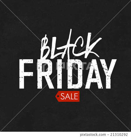 Black Friday sales  Poster on Blackboard 21310292
