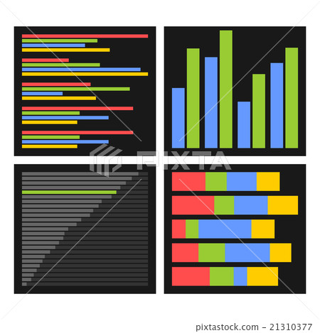 Benchmark Bars and Indicators Set. Vector Benchmark Bars and Indicators Set. Vector 21310377