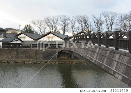 Shindai River and Yamaizu warehouse Shindai River and Yamaizu warehouse 21311439