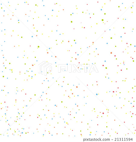 Seamless chaotic colorful dots pattern.  21311594
