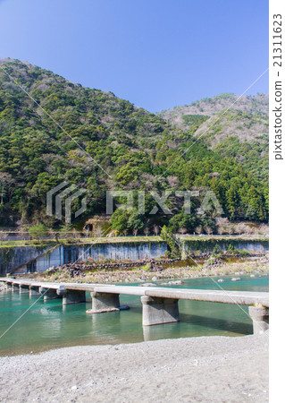 Kochi Prefecture Shimanto City longevity settlement bridge 21311623