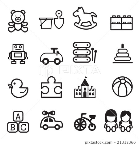 Toy icons Toy icons 21312360