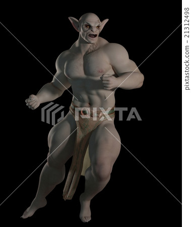Goblin or troll fighting champion Goblin or troll fighting champion 21312498