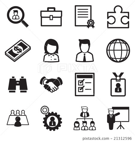 Job icon Set 21312596