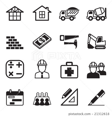 Construction icon Set 3 21312618