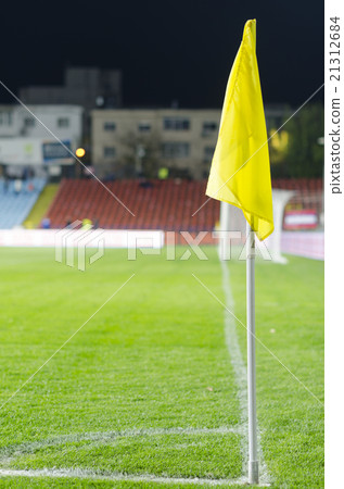 Corner Of A Soccer Field Corner Of A Soccer Field 21312684