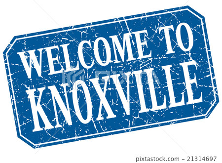 welcome to Knoxville blue square grunge stamp welcome to Knoxville blue square grunge stamp 21314697