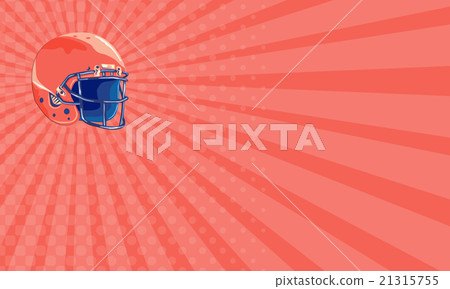 Business card American Football Helmet WPA Business card American Football Helmet WPA 21315755