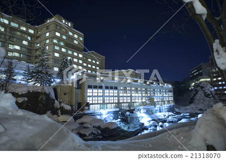 冬季的定山溪溫泉小鎮（Dosan Mountain Park景觀） 21318070