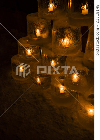 Otaru Snow Light Light Road Image Cut (Otaru Canal Venue) 21318148