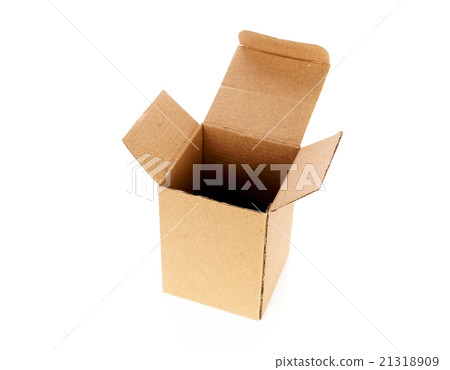 Cardboard boxes isolated on white background Cardboard boxes isolated on white background 21318909
