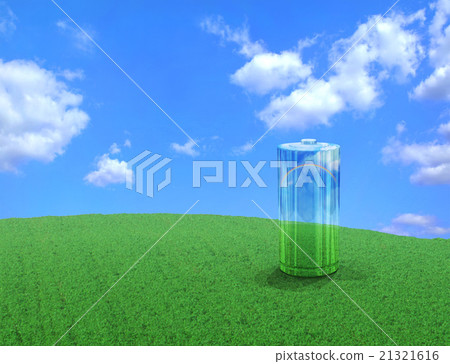 Dry batteries that store energy on the hills 21321616