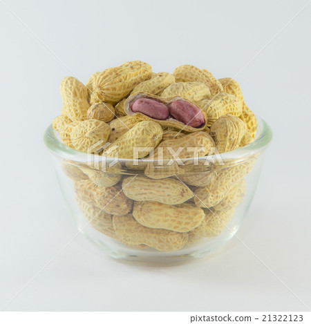 Roasted peanuts on Glass bowl Roasted peanuts on Glass bowl 21322123
