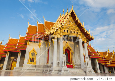 Beautiful Thai Temple Wat Benjamaborphit 21322176