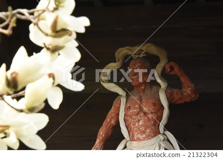 四國佛教第八佛教寺院的熊谷寺的Nio和Mikuren先生 21322304