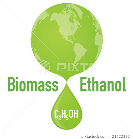 地球和生物量乙醇圖像例證 21322322