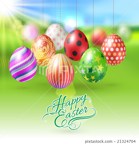 Happy Easter Greeting Card Happy Easter Greeting Card 21324704