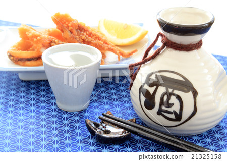 Sake, Squid Sake, Squid 21325158