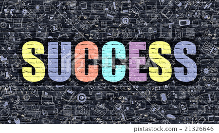 Success in Multicolor. Doodle Design. Success in Multicolor. Doodle Design. 21326646