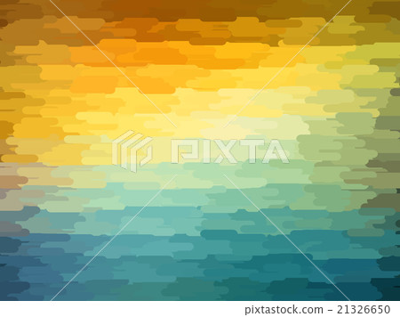 Abstract geometric background with orange, blue Abstract geometric background with orange, blue 21326650
