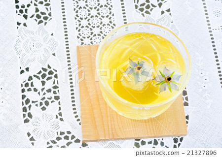 Borse-floated cold tea Borse-floated cold tea 21327896