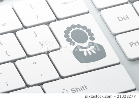 Law concept: Judge on computer keyboard background Law concept: Judge on computer keyboard background 21328277