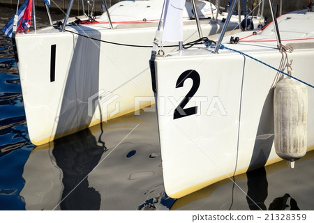 Two boat stern 21328359