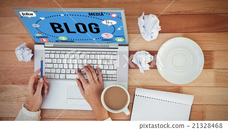 Composite image of interface of multimedia 21328468