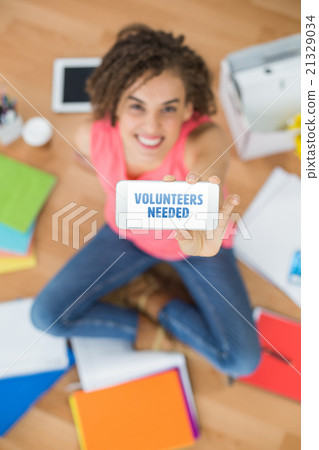 Composite image of volunteers needed 21329034