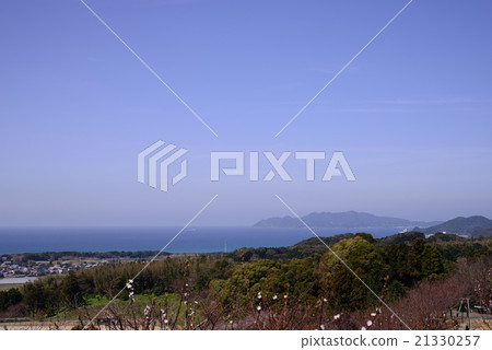 Genkai Ridge from Anzu no Sato Park Genkai Ridge from Anzu no Sato Park 21330257