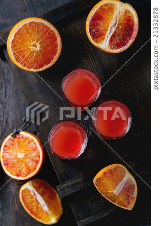 Cocktail with Blood oranges Cocktail with Blood oranges 21332878