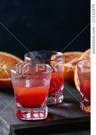 Cocktail with Blood oranges Cocktail with Blood oranges 21332879