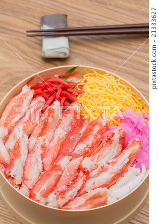Seaweed box lunch for snow crab 21333627
